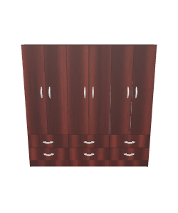 Stylish Wooden Storage Cabinet 3D - Furniture 3D Model