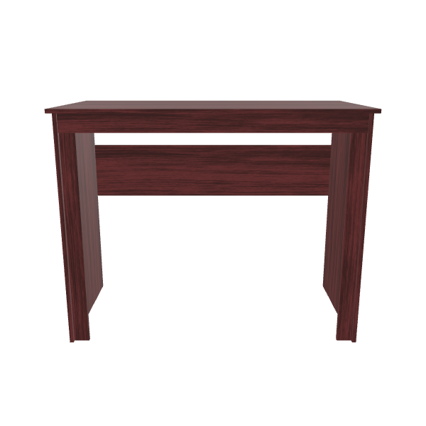 Elegant Wooden Writing Desk 3D Model - 3D Model