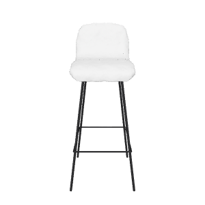 Stylish Modern Barstool 3D Model - Furniture 3D Model