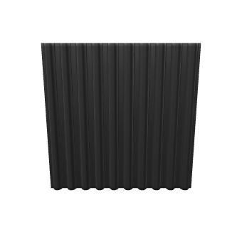 Stylized Industrial Wall Panel 3D - 3D Model