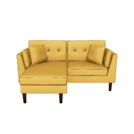 Stylish Corner Sofa 3D Model - 3D Model
