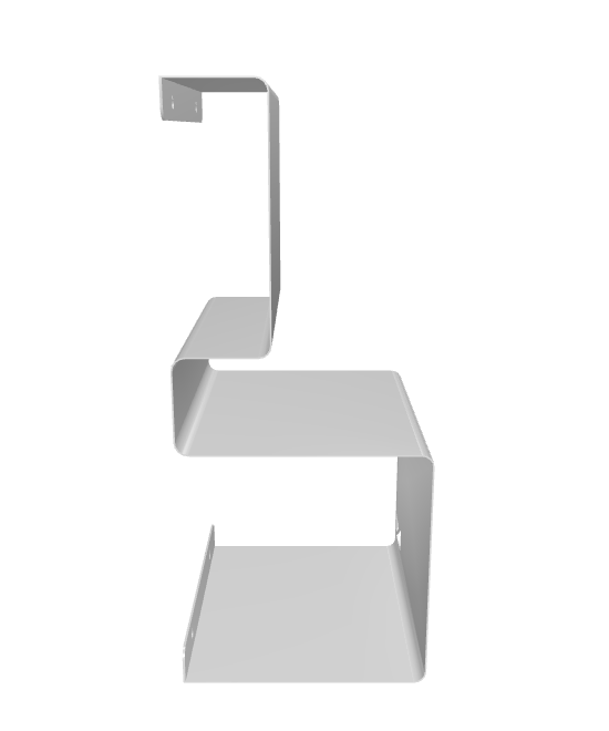 Stylish Modern Shelf Bracket 3D Model - 3D Model