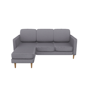 Stylish Modern Sofa 3D Model - 3D Model