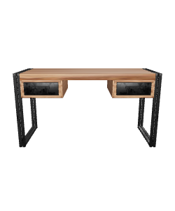 Contemporary Wooden Office Desk 3D - 3D Model