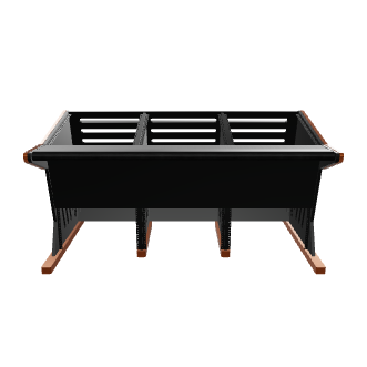 Stylish Modern Storage Table 3D Model - 3D Model