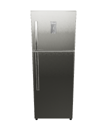 Sleek Stainless Steel Refrigerator 3D - 3D Model