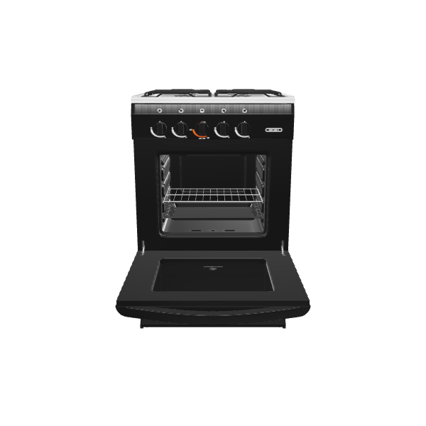 Stylish Gas Oven 3D Model - 3D Model