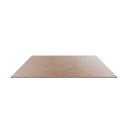 Stylish Wooden Table Model - 3D Model