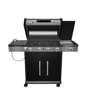 Premium Gas Grill 3D Model - 3D Model