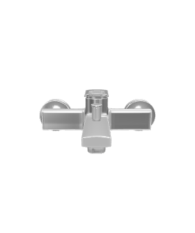 Stylish Bathroom Faucet 3D Model - 3D Model