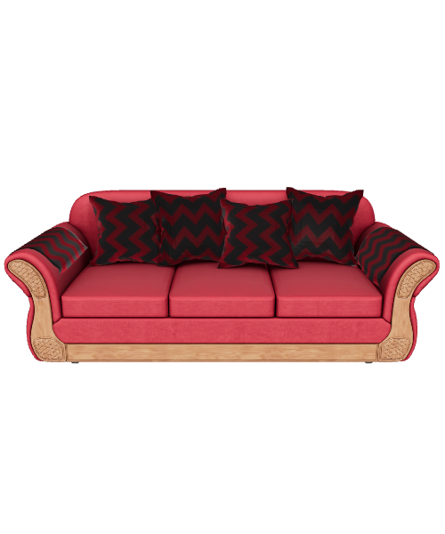 Stylish Contemporary Sofa 3D Model - 3D Model