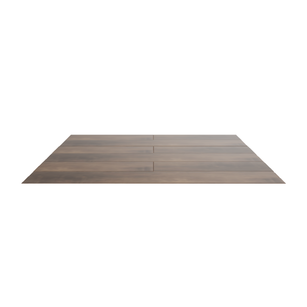 Stylish Wooden Dining Table 3D - 3D Model