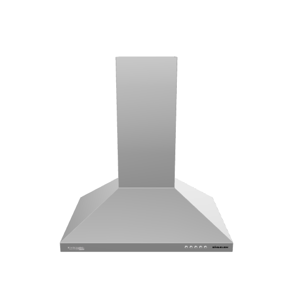 Sleek Modern Kitchen Hood 3D Model - 3D Model