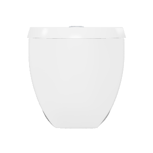 Minimalist White Decorative Bowl - 3D Model