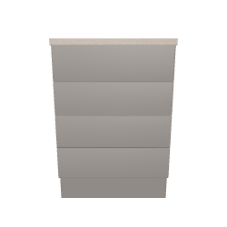 Modern Chest of Drawers 3D Model - 3D Model