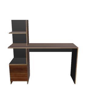 Stylish Modern Office Desk 3D - 3D Model