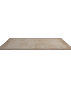 Elegant Minimalist Wooden Rectangle Table 3D Model - 3D Model