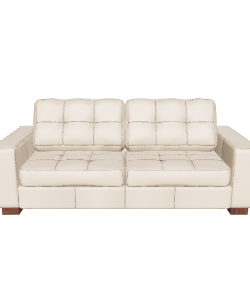 Modern Three-Seat Sofa 3D - 3D Model