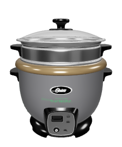 Ceramic Electric Rice Cooker 3D Model - 3D Model