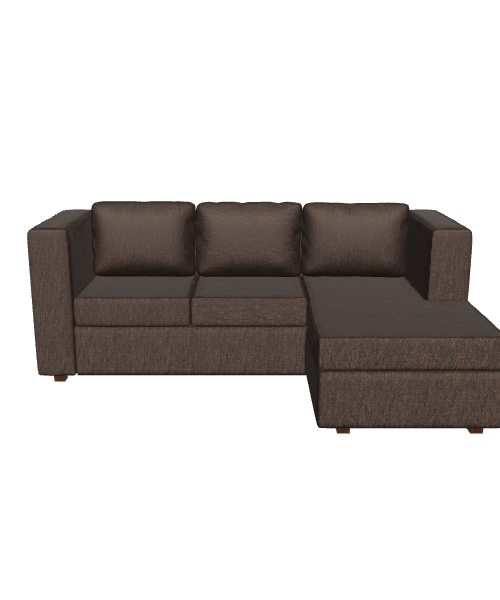 Cozy Fabric Sofa 3D Model - 3D Model