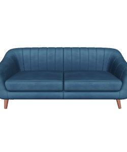 Sitial Berlin Azul Sofa 3D - 3D Model