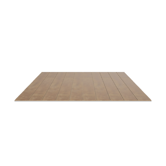 Stylish Wooden Floor Panel 3D Model - 3D Model