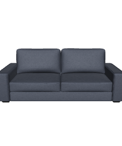 Stylish Modern Two-Seat Sofa 3D Model - Furniture 3D Model