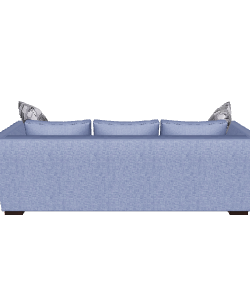 Stylish Blue Sofa 3D Model - 3D Model
