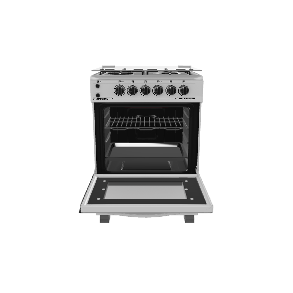 Stylish Gas Oven 3D Model - 3D Model