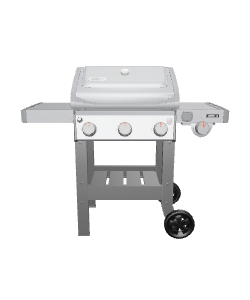 Stylish Outdoor Gas Grill 3D Model - Household 3D Model