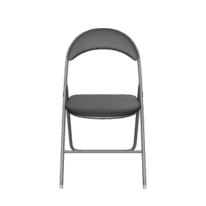 Minimalist Folding Chair 3D Model - 3D Model