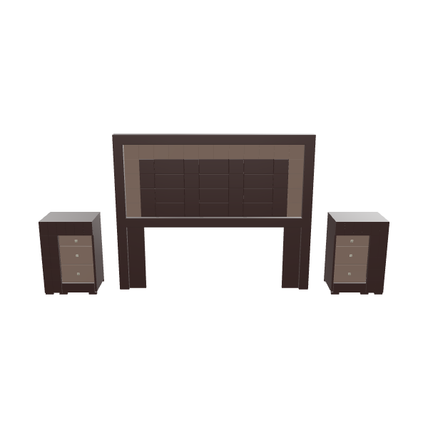 Stylish Bedroom Furniture Set 3D - 3D Model