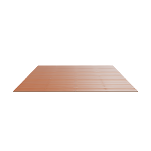 Stylish Metal Floor Panel 3D Model - 3D Model