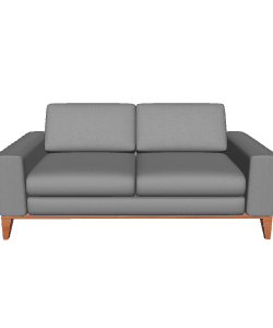 Modern Minimalist Sofa Model - 3D Model