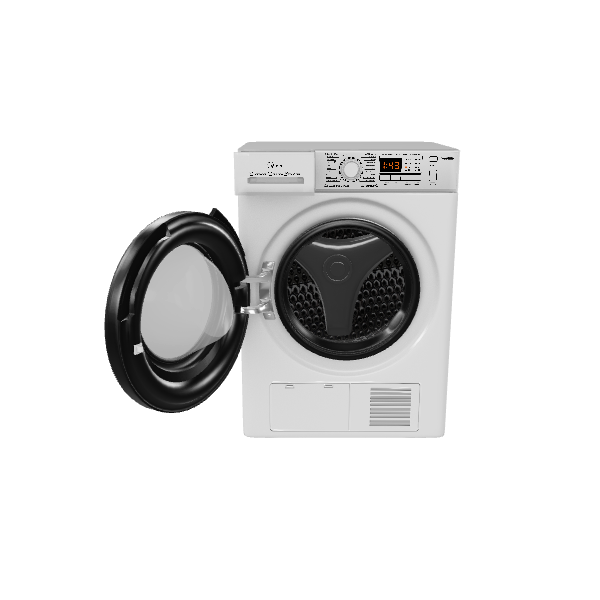 Realistic Household Dryer 3D Model - 3D Model