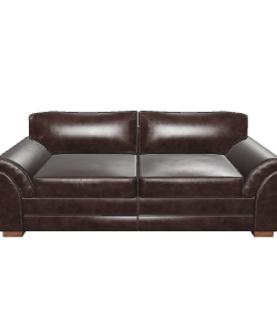Realistic Leather Sofa Model 3D - 3D Model