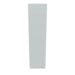 Stylish Minimalist Tall Container 3D Model - 3D Model