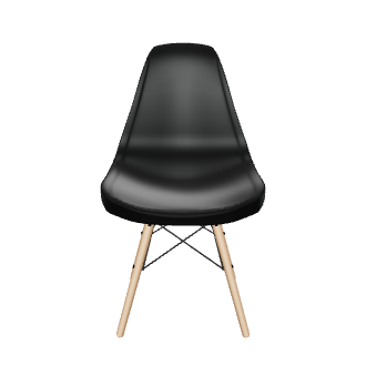 Black Modern Chair 3D Model - 3D Model