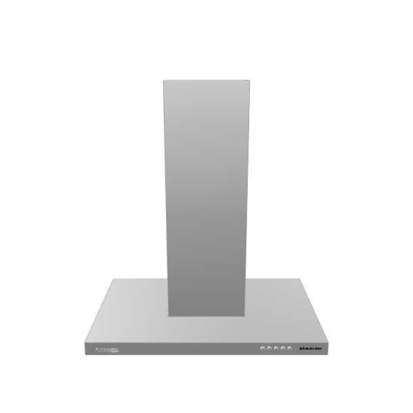 Sleek Modern Kitchen Chimney 3D Model - Interior 3D Model