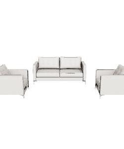 Elegant Modern Sofa Set 3D Model - Furniture 3D Model
