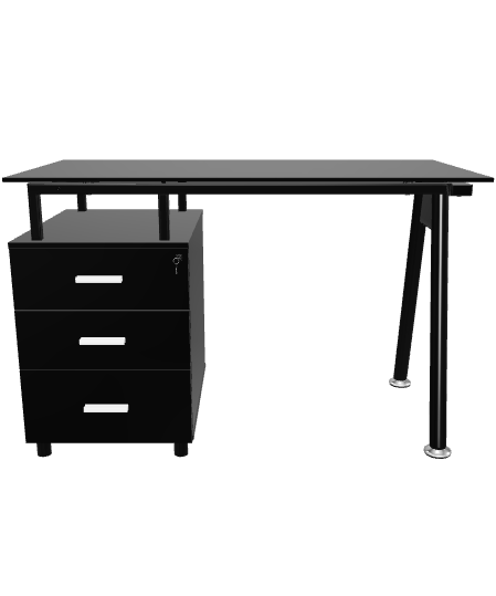 Stylish Modern Writing Desk 3D - 3D Model