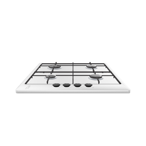 Sleek Gas Cooktop 3D Model - 3D Model
