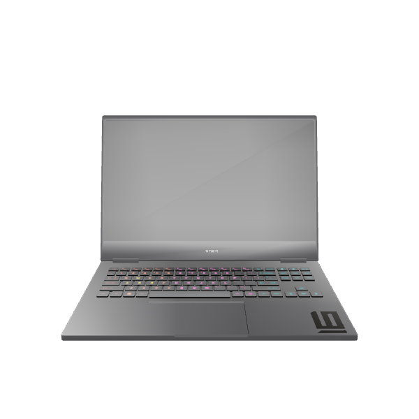 Sleek Gaming Laptop 3D Model - 3D Model