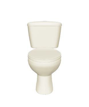 Stylish Bathroom Toilet Model 3D - Household 3D Model