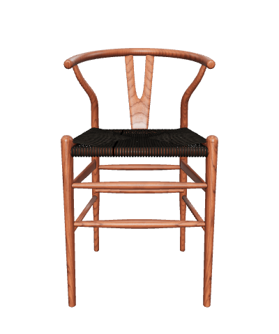 Stylish Wooden Barstool Model - Premium 3D Model at $9