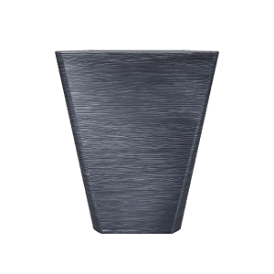 Sleek Metallic Planter Pot 3D Model - Interior 3D Model