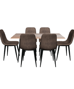 Stylish Modern Dining Set 3D - Furniture 3D Model