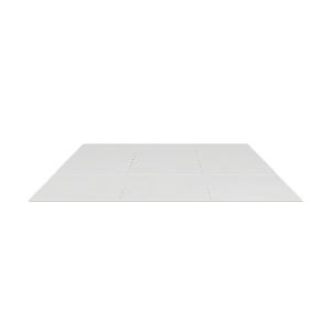 Sleek Minimalist White Floor Panel 3D Model - 3D Model