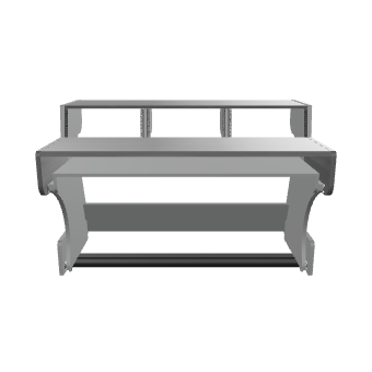 Contemporary Office Desk 3D Model - 3D Model