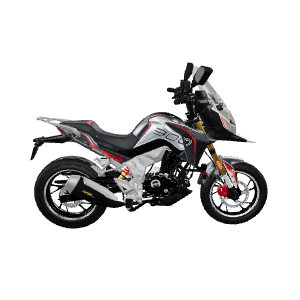 Sporty Adventure Motorcycle 3D - Vehicle 3D Model
